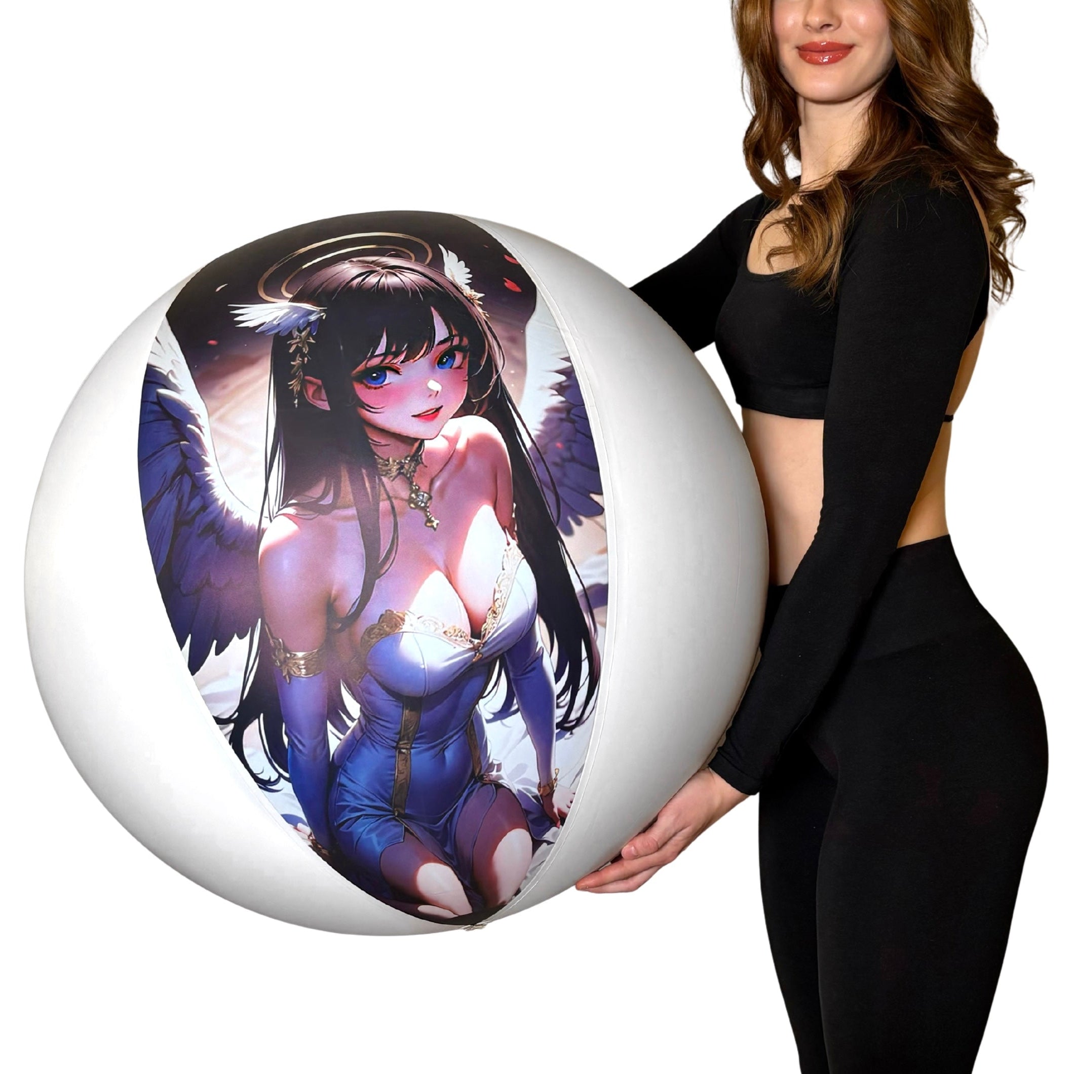 nastila inflatables anime beachball waifu heaven & hell