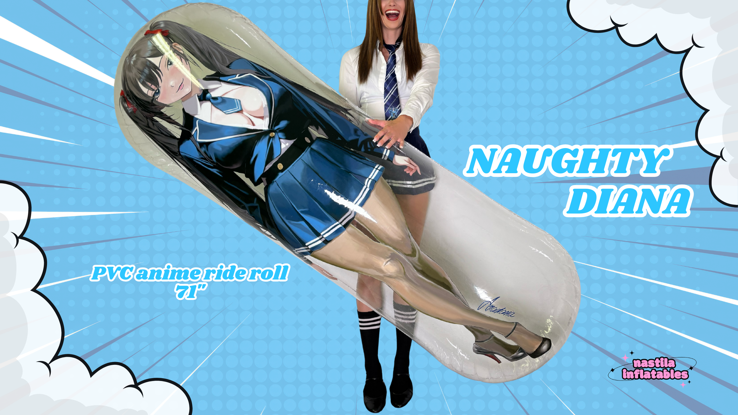 Anime Ride Roll PVC NAUGHY DIANA
