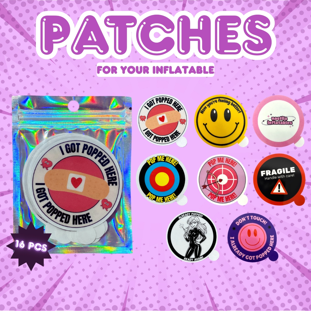 PREMIUM PATCH SET - for inflatables & beach balls 15 pieces extra ...