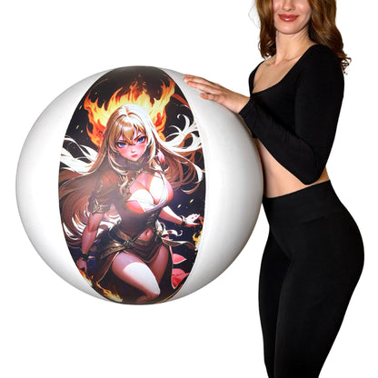 nastila inflatables anime beachball waifu blazing fire 